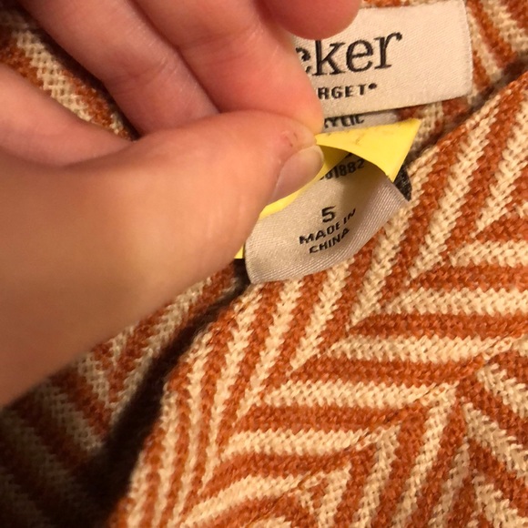 Tucker for Target Orange Wool Skirt - Picture 8 of 8